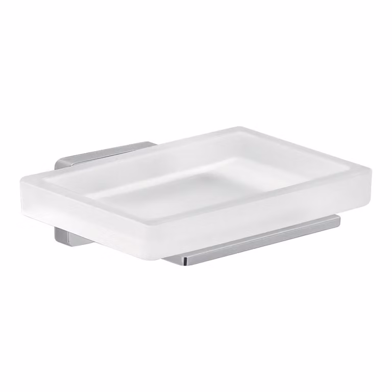 Portasapone da muro in acciaio inox e Cromall 4411 Gedy serie ATENA Cromato