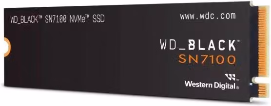 SSD Western Digital SN7100 M.2 NVMe PCIe Gen4 Black 2TB WDS200T4X0E