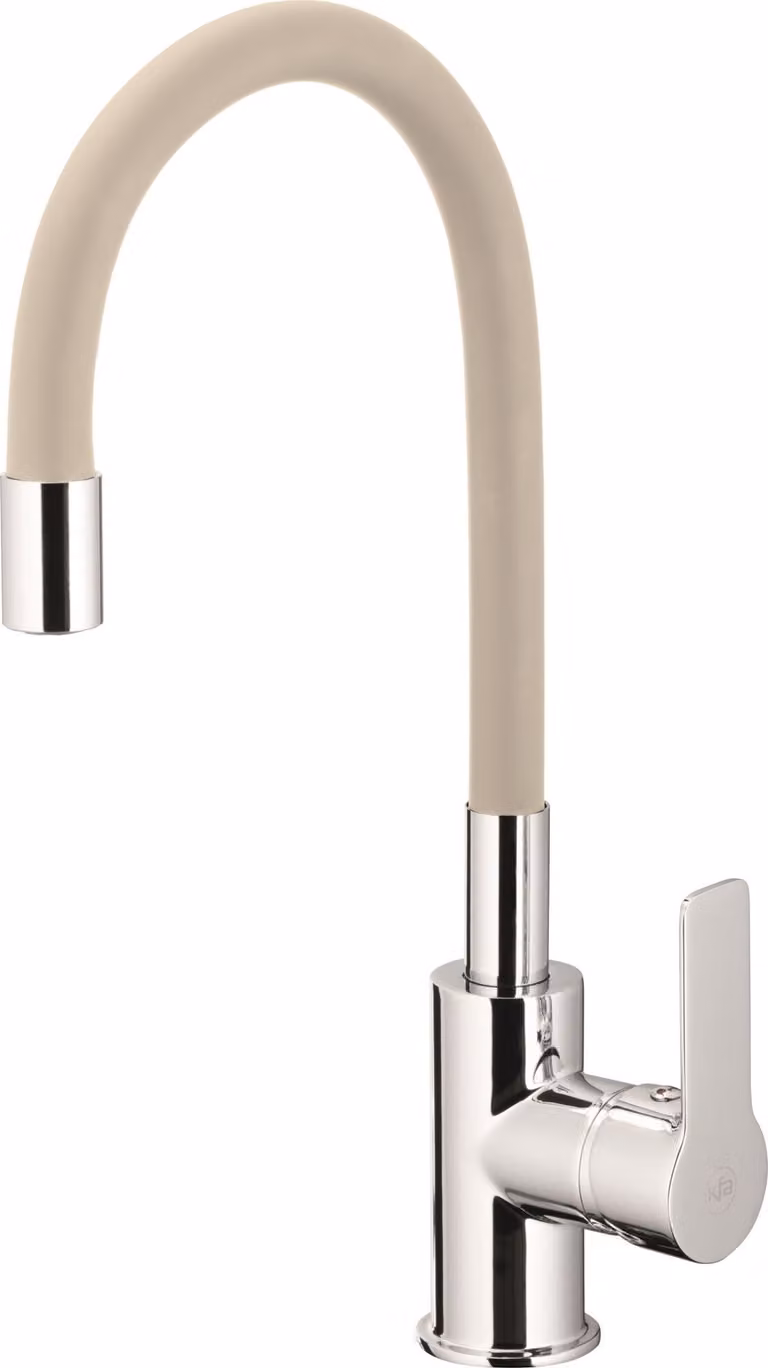 Miscelatore monocomando KFA Rumba per la cucina Beige (6553-915-51)