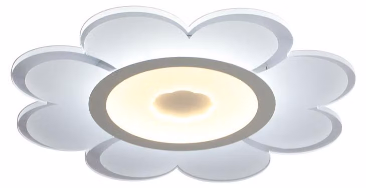 Plafoniera LED 1612-750, colore della luce impostabile separatamente con il telecomando A+