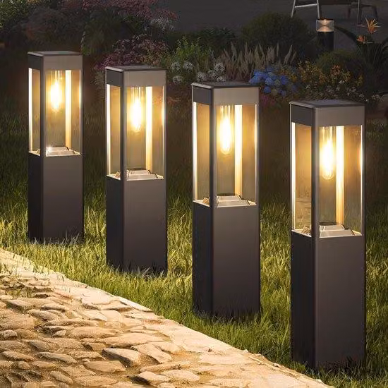 Lampada solare da esterno - Lampada solare a luce bianca calda per terrazze e giardini - Impermeabile - Decorazione