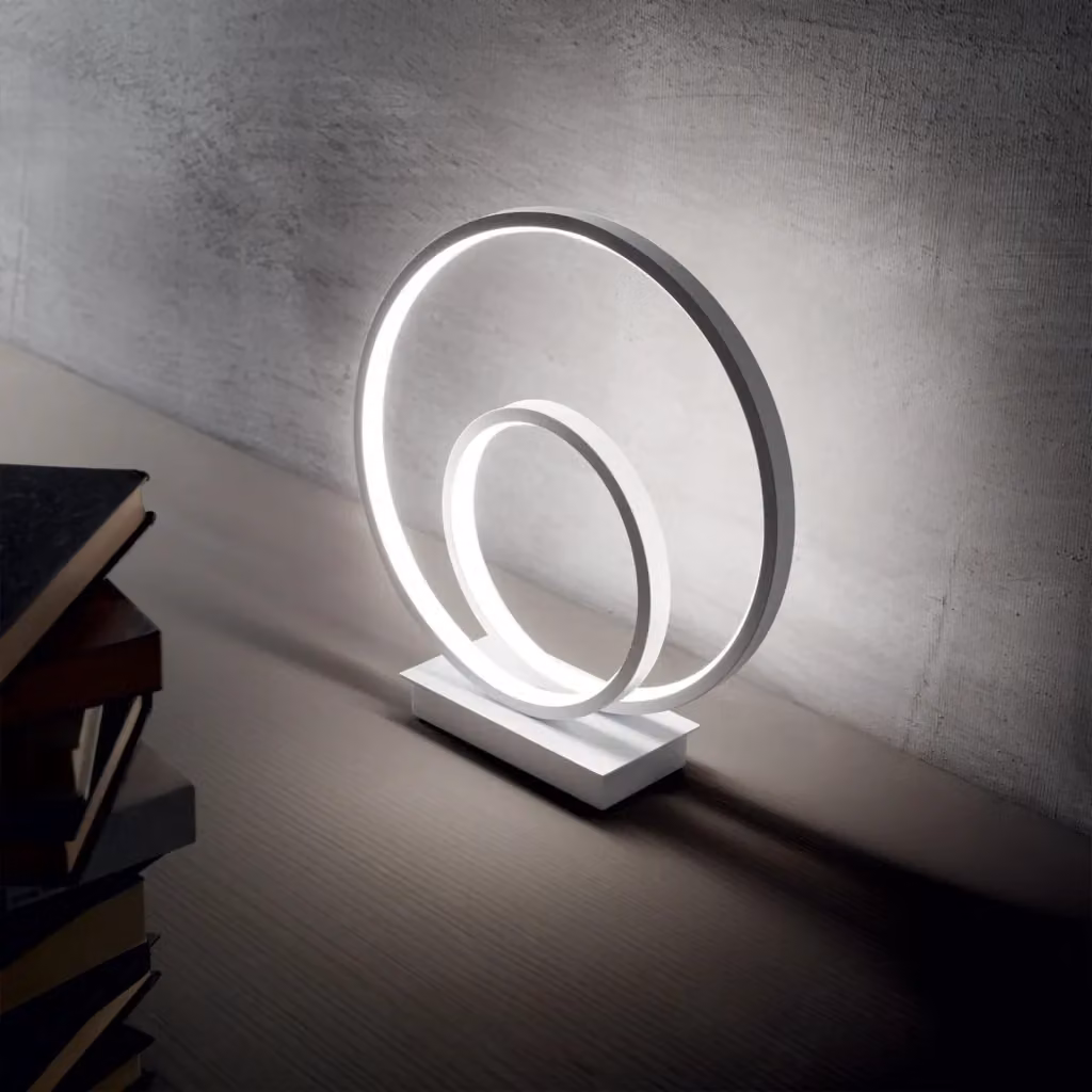 Plafoniera OZ LED Ideal Lux, 22W, Luce Calda 3000K, Bianco, Dimmabile – 2