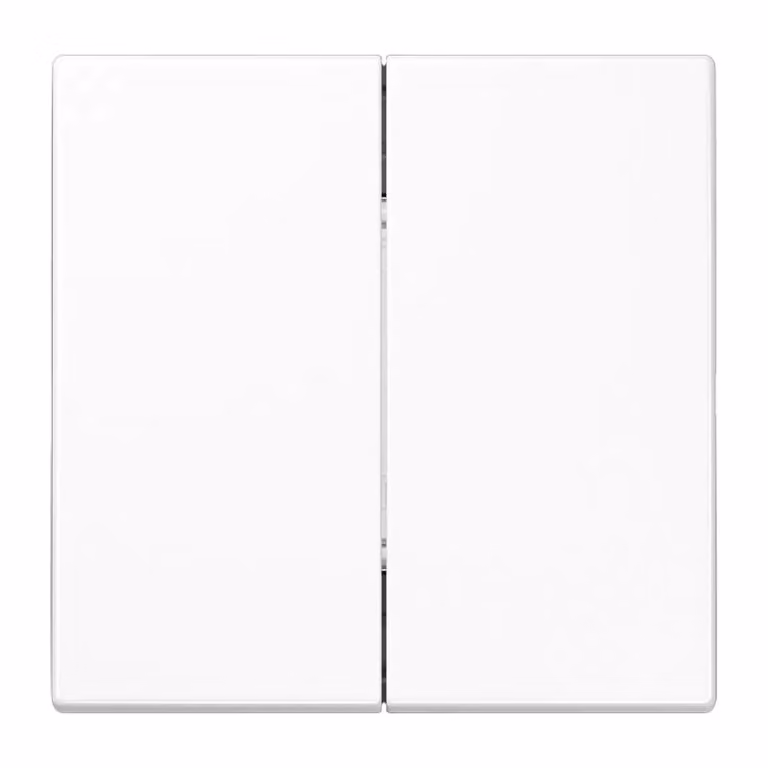 Trasmettitore da parete wireless Jung Bluetooth Low Energy a 4 canali, serie LS, bianco alpino BLELS995WW