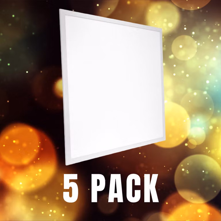 Solight Pannello LED da incasso bianco 600 x 600 mm 40 W 90 lm/W, CONFEZIONE DA 5 PEZZI WO20-W/5PACK