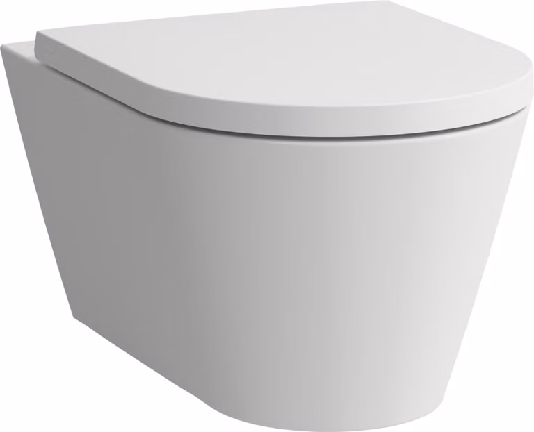 LAUFEN Kartell WC suspendu, chasse deau basse, avec Silent Flush sans rebord, 545x370x355mm, H8213317570001, H8213317570001