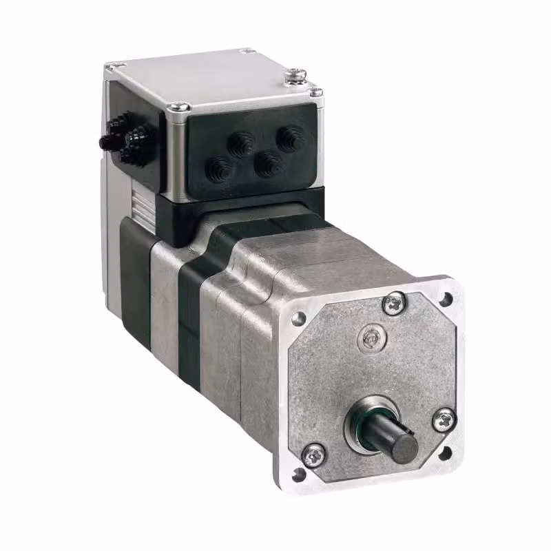 Schneider Electric Azionamento integrato con motore EC, Lexium ILE2, 24-48 V, EtherCAT, 66 mm, 0,8 Nm, connettori industriali, senza riduttore ILE2E662PC1A0