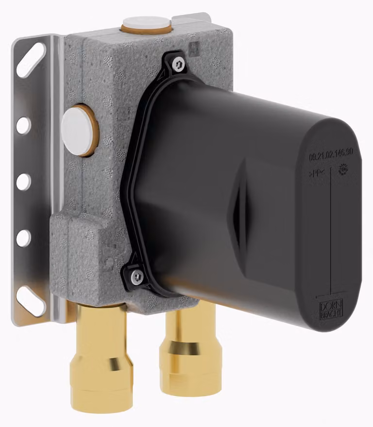 Thermostat encastré Dornbracht avec pré-verrouillage, kit de prémontage, 3542897090, 3542897090