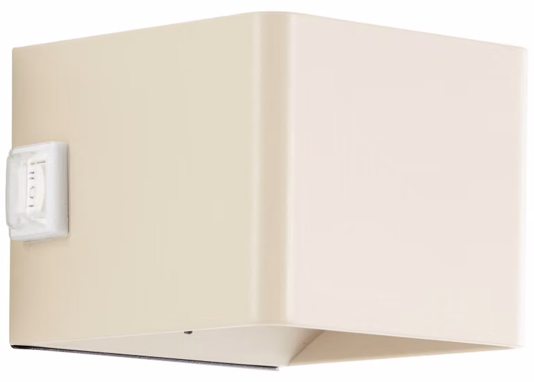 BRILLIANT beige Applique LED portatile ISEO per esterni | 300 lm 3000 K | ricaricabile via USB | rilevatore di movimento
