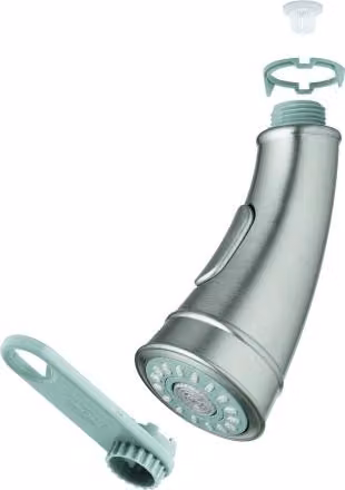 GROHE GROHE Spülbrause 46890 supersteel/grau
