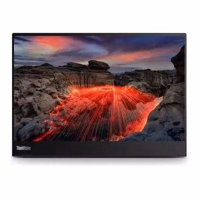 Monitor Lenovo ThinkVision M14t Gen 2 da 14 pollici IPS Nero con USB-C e DisplayPort – 2