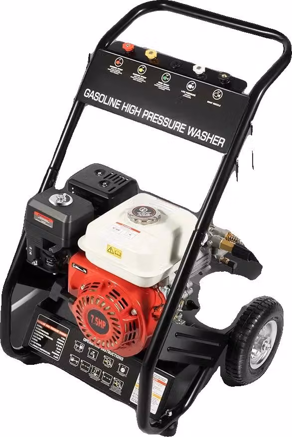 Idropulitrice ad alta pressione, 2200 PSI, 2,3 GPM, motore a 4 tempi, 5 ugelli selezionabili, dimensioni 56 cm