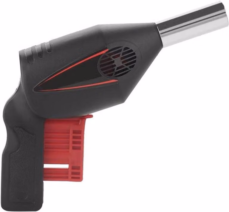 Ventilatore portatile per barbecue con maniglia – Ideale per grigliate, cucinare all'aperto e campeggio, perfetto per picnic e grigliate