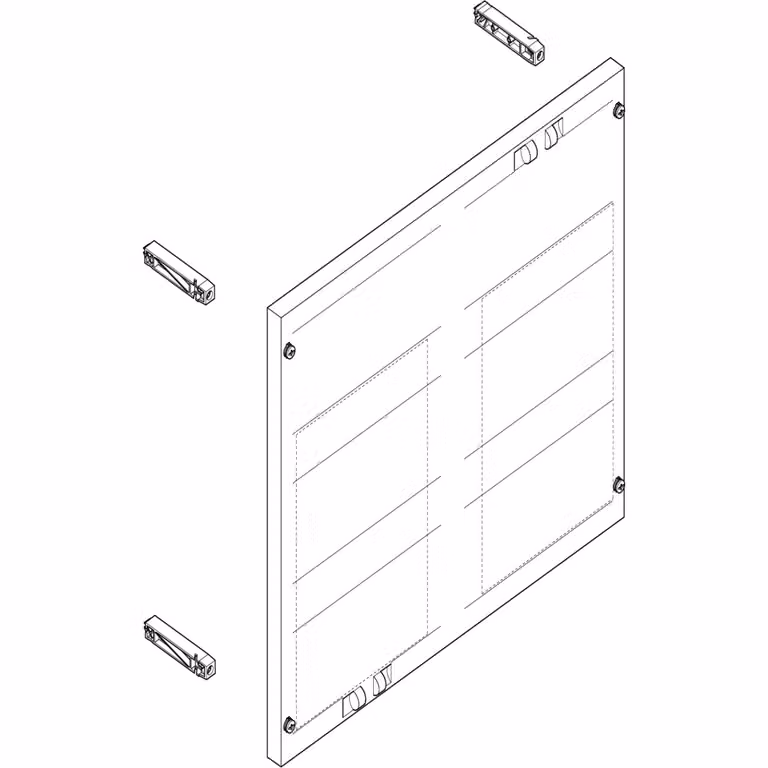 Modulo ABN Prisma XS profondo LxA: 250x450 mm SAS 40 mm per sezionatore NH1 EBM 70 mm MT23512