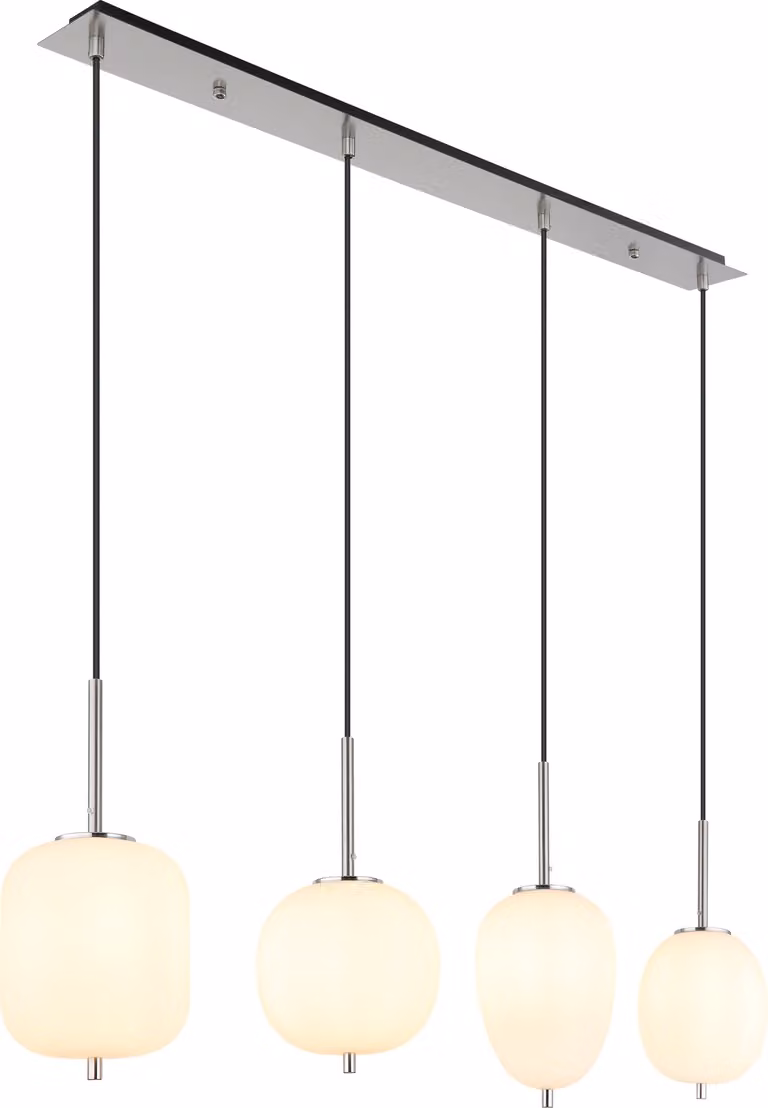 Lampada a sospensione BLACKY I 15345-4NO Globo