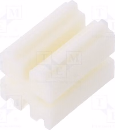 10 distanziatori LED, naturali, lunghezza: 7 mm, diametro LED: 3 mm, larghezza: 5 mm. Codice prodotto: 8GE04V80264. Distanziatore