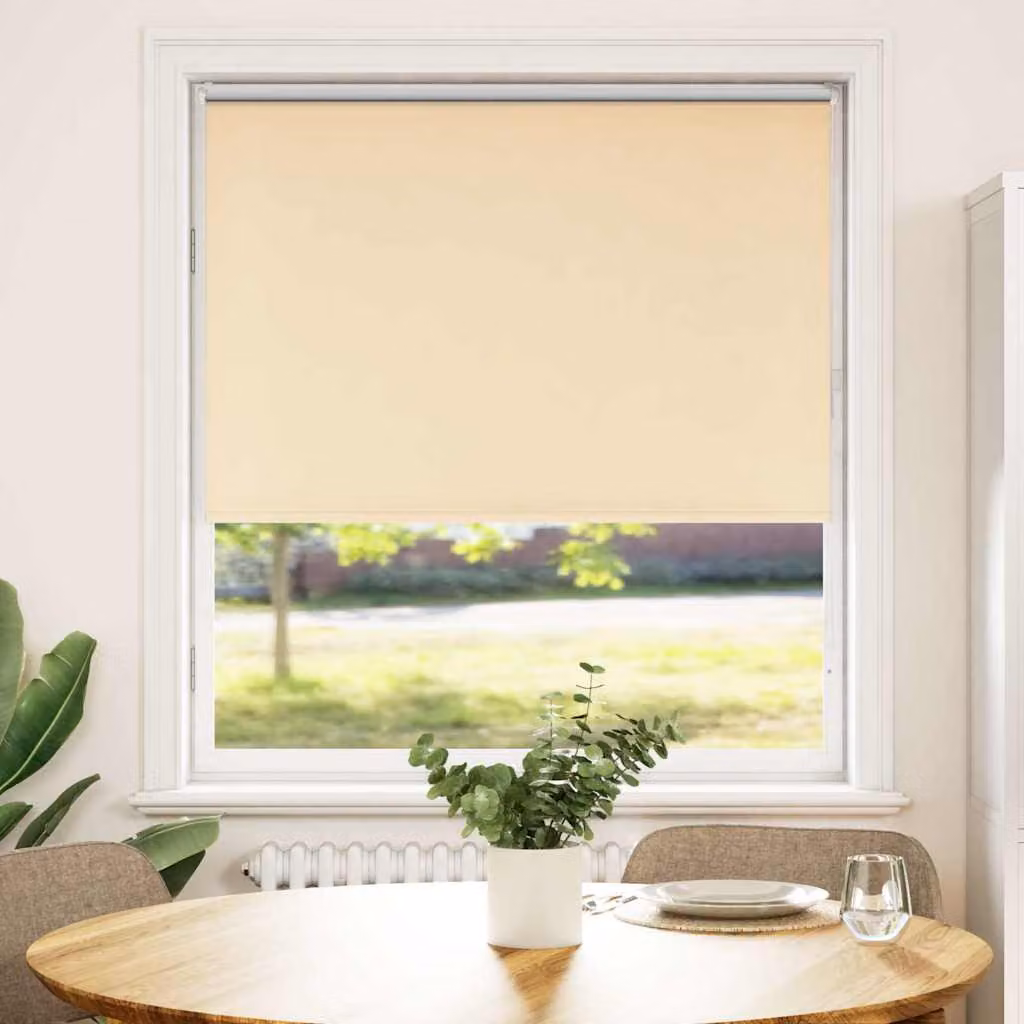 vidaXL Tenda a Rullo Oscurante 110x130 cm Larghezza Tessuto 105,7 cm