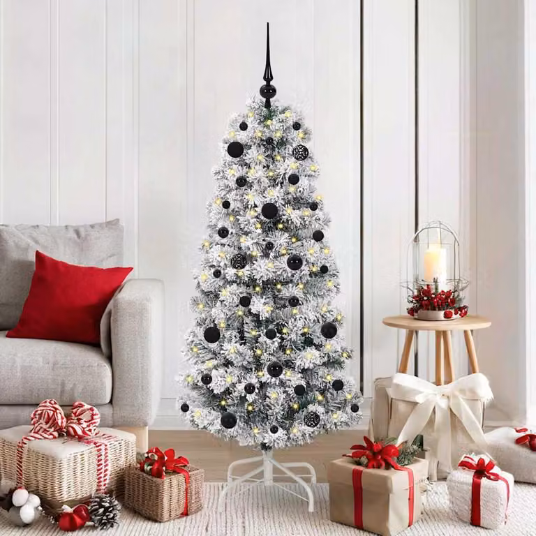 Maison Exclusive - Albero di Natale artificiale pieghevole verde e bianco 150 cm