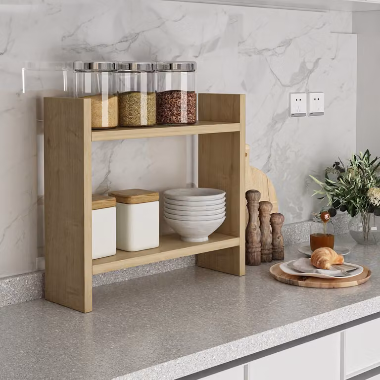 Skye Decor, Denver - Sapphire, mensola da cucina, 100 % MELAMINE COATED SLIPBOARD, zaffiro, 34 x 30 x 10 cm