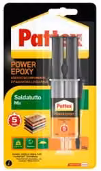 Pattex Colla Epossidica Bicomponente Multiuso Impermeabile Trasparente 28 g