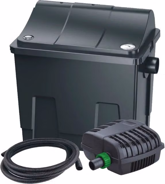 Amtra Pond Biofilter Set 6000 - filtro a caduta completo di UV e pompa per laghetti fino a 6000 litri