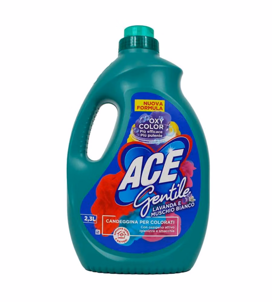 ACE Detergente Liquido Gentile Lavanda e Muschio 950ml per Tessuti