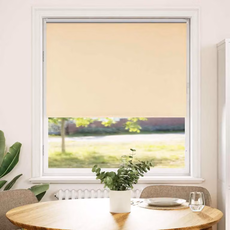 vidaXL Tenda a Rullo Oscurante 115x130 cm Larghezza Tessuto 110,7 cm