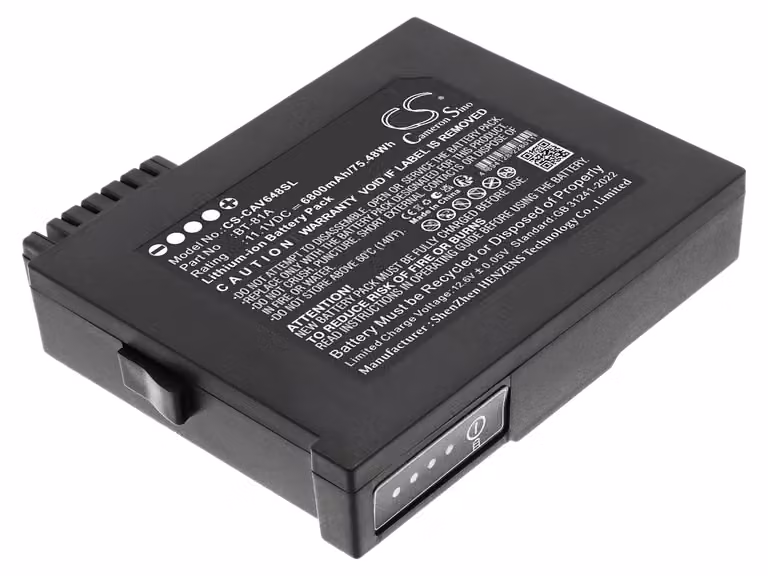 TECHTEK Batteria compatibile con [CETC] AV6481 sostituisce BT-81, per BT-81A, per BT-81B, per HYLB-2025B