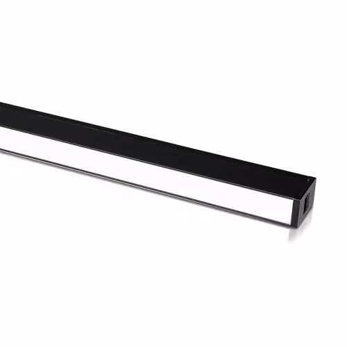 Plafoniera LED SMD Lineare da Binario Magnetica 20W 24V 652x35x59mm Colore Nero 4000K IP20 CRI>90