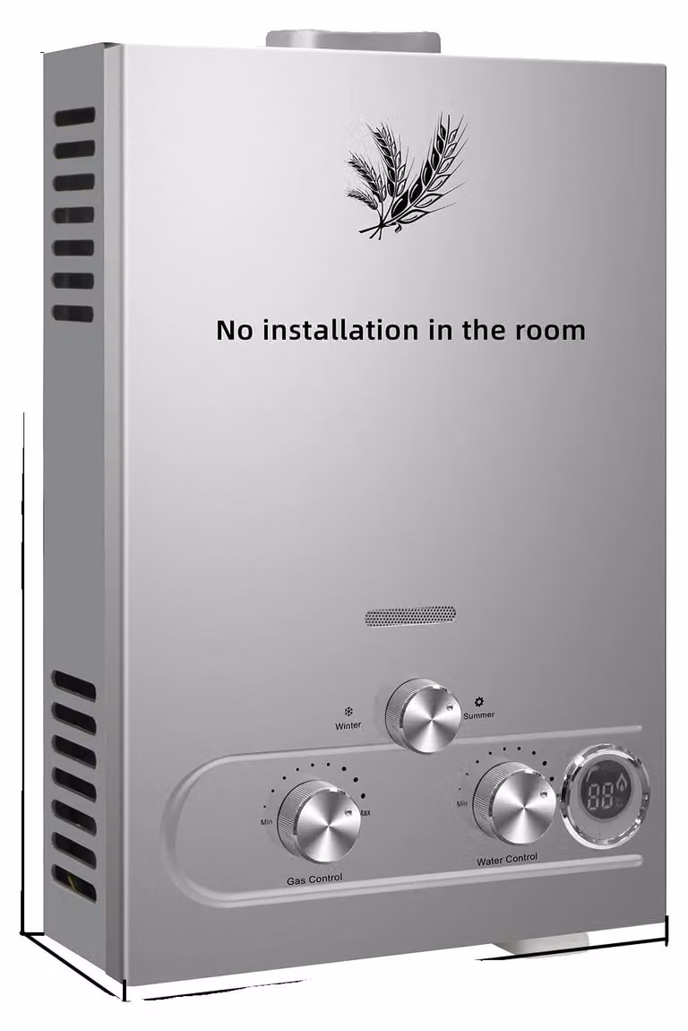 Scaldacqua, alta potenza, fornitura efficiente di acqua calda, 20 kW, 10 l