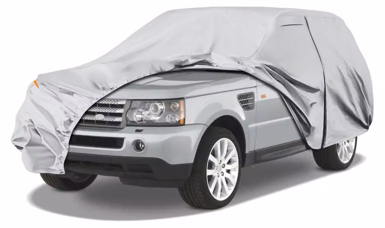 Copertura impermeabile per auto, compatibile con Land Rover Range Rover Sport dal 2005 al 2025, colore grigio