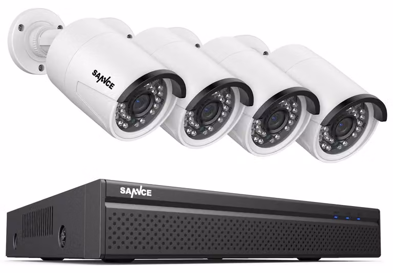 kit di telecamere di sicurezza - sistema di telecamere di sorveglianza - sistema di telecamere a circuito chiuso (CCTV) - telecamere di sicurezza per esterni