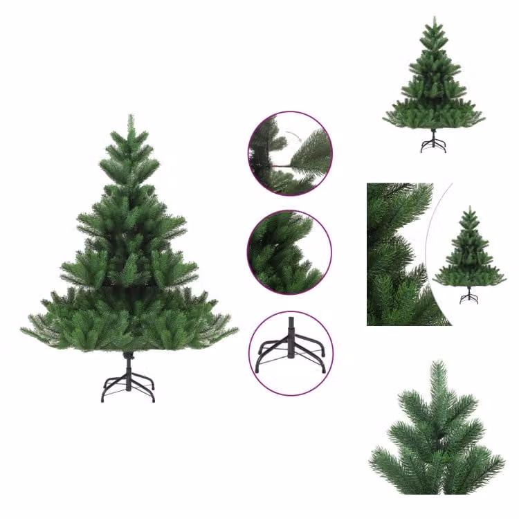 vidaXL Albero di Natale artificiale Abete Nordmann Verde 180 cm -  Alberi di Natale