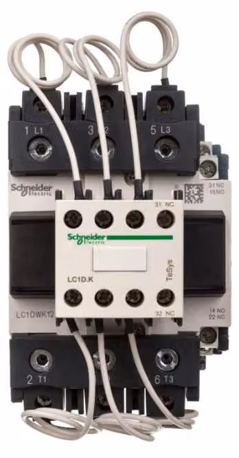Schneider Electric Contattore per condensatori LC1DWK12P7