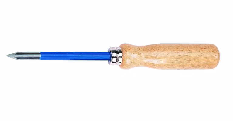 Raschietto triangolare corto dritto 80 mm
