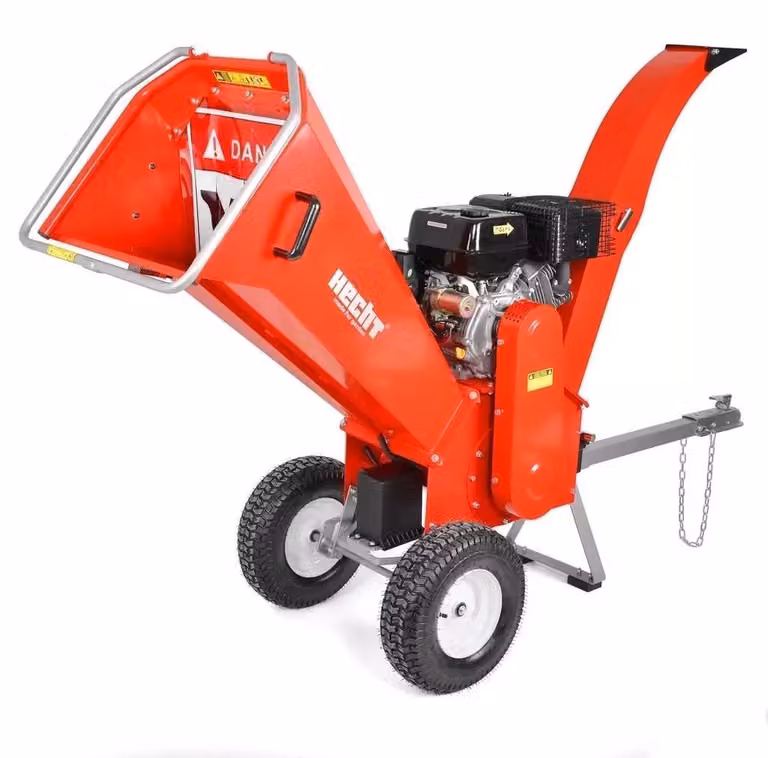 Trituratore da giardino a benzina con motore da 420 cm³ e avviamento elettrico da 12,4 CV