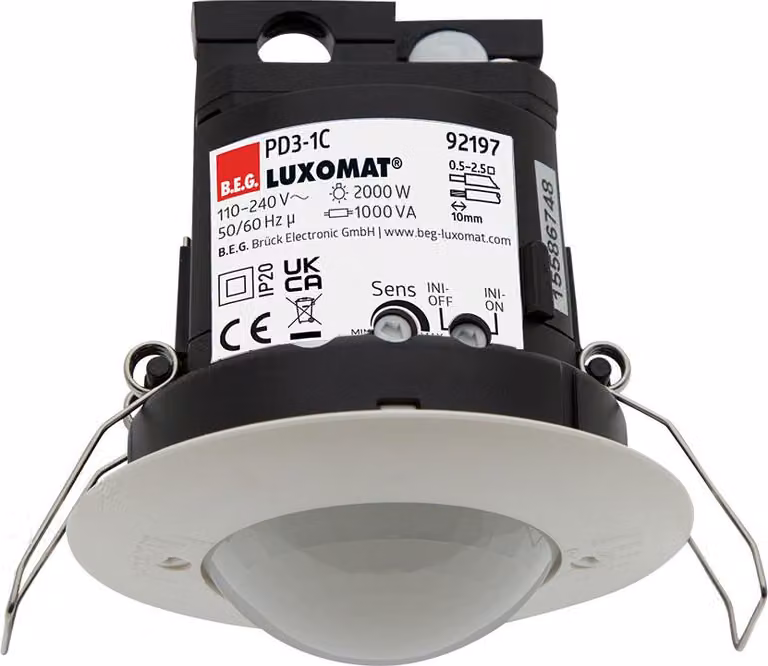 Beg LUXOMAT PD3-1C 92 197 - Rilevatore di movimento a 360 °