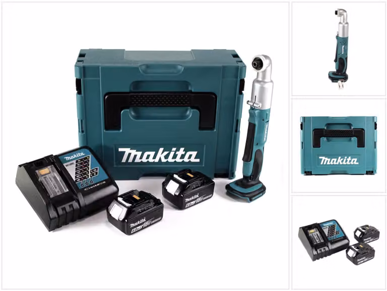 Avvitatore a impulsi a batteria Makita DTL 061 RGJ 18V 1/4" 60Nm + 2x batteria ricaricabile 6,0Ah + caricabatterie + Makpac