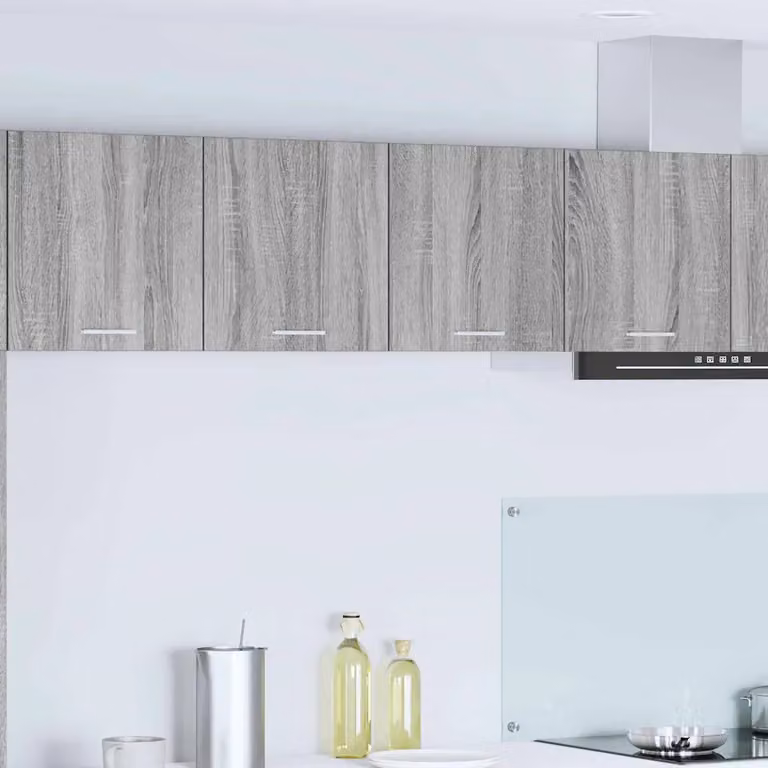 Armadio pensile da cucina vidaXL Grigio, L 80 cm, P 31 cm, H 40 cm