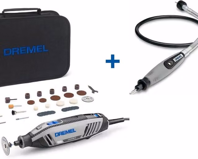 Mini utensile rotativo Dremel grigio, 175 W, 35000 giri/min