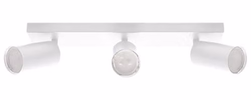 Plafoniera Applique GU10 MANAM 3L BIANCO IDEUS 7611