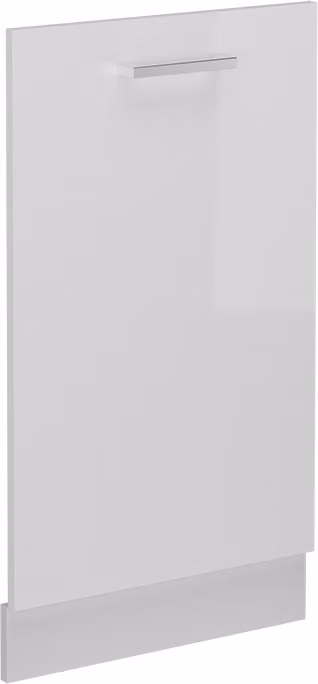 Pannello frontale Vicco R-Line Bianco lucido 45 cm senza piano di lavoro, Model 54455