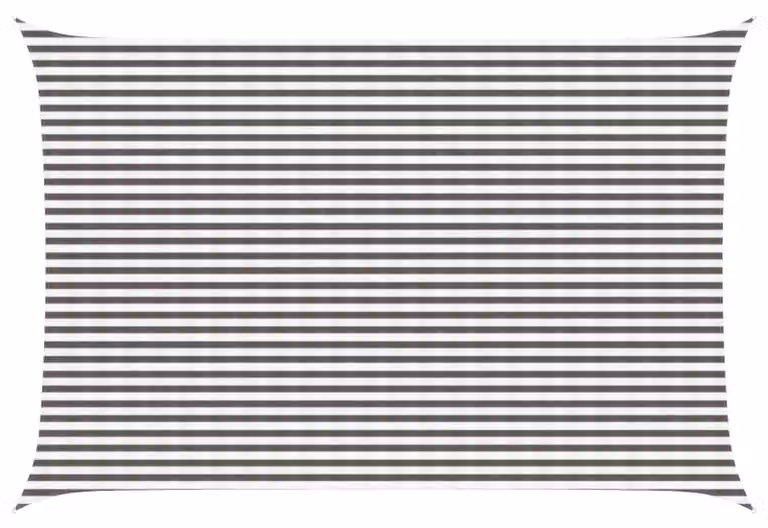 Telo Ombra Grigio chiaro e bianco 4 x 6 m HDPE