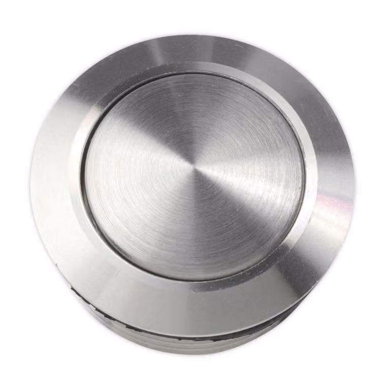 Heidemann 70523 Pulsante campanello singolo in acciaio inox 48 V/2A