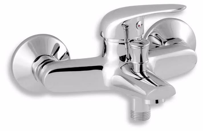 Rubinetto per vasca da bagno senza accessori, 150 mm, Titania Hit, cromato
