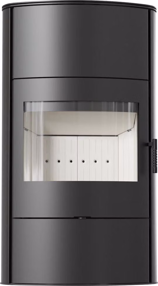 Stufa in acciaio KRATKI AB/S/2/ROLLO Alto Ø 150 10 kW