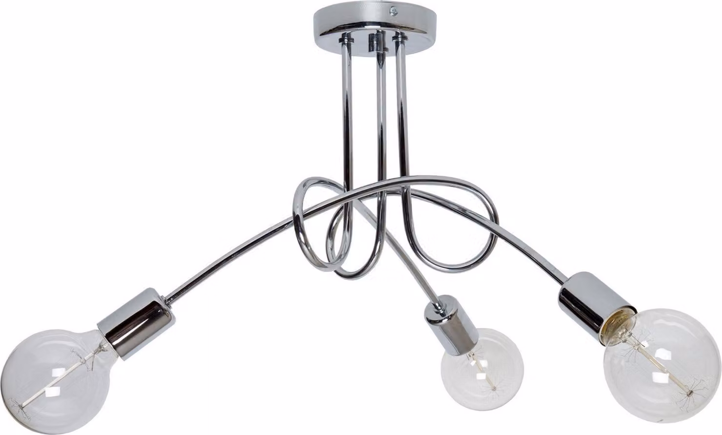 Moderna lampada a sospensione cromata LOFT – Lampada a sospensione in stile Edison RETRO