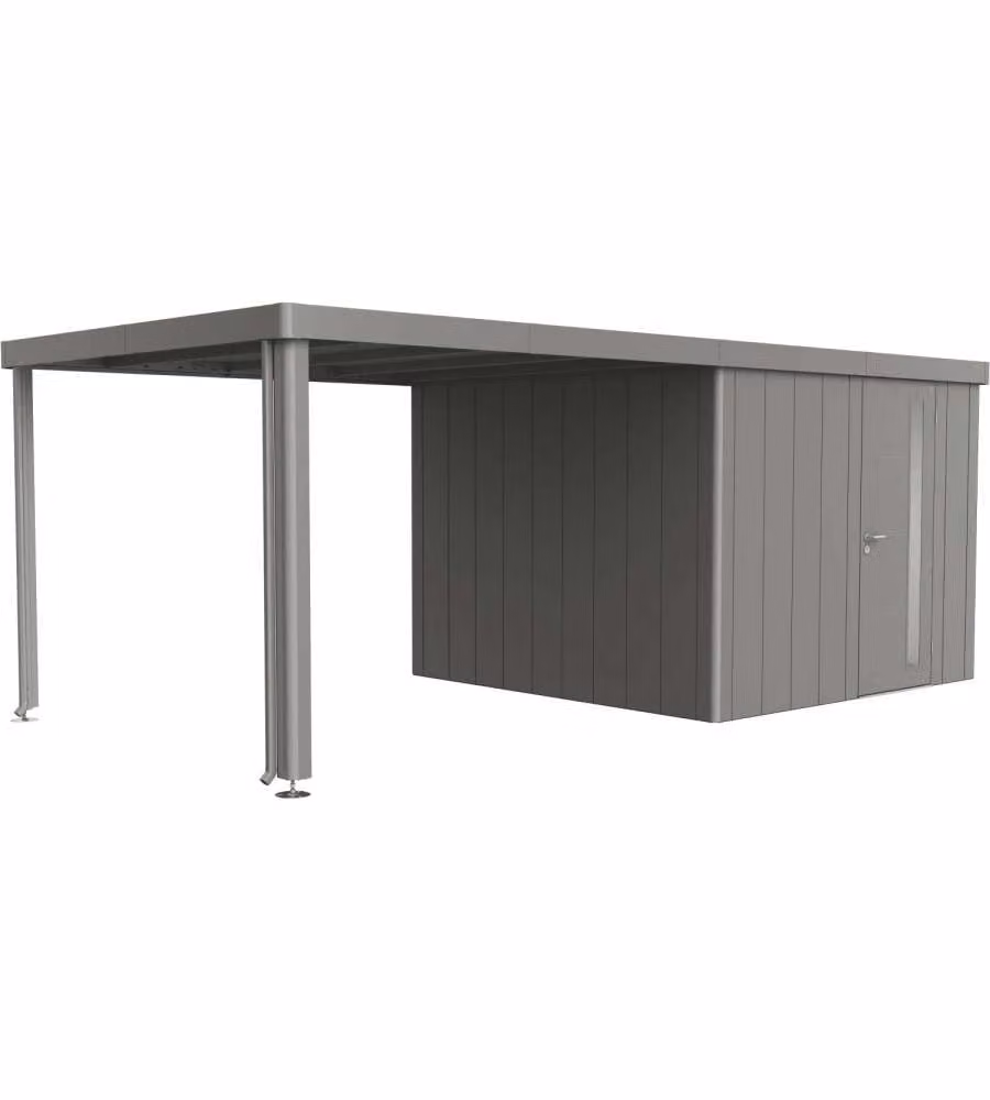 Tetto Laterale Biohort per Casetta Neo Grigio Quarzo 3m