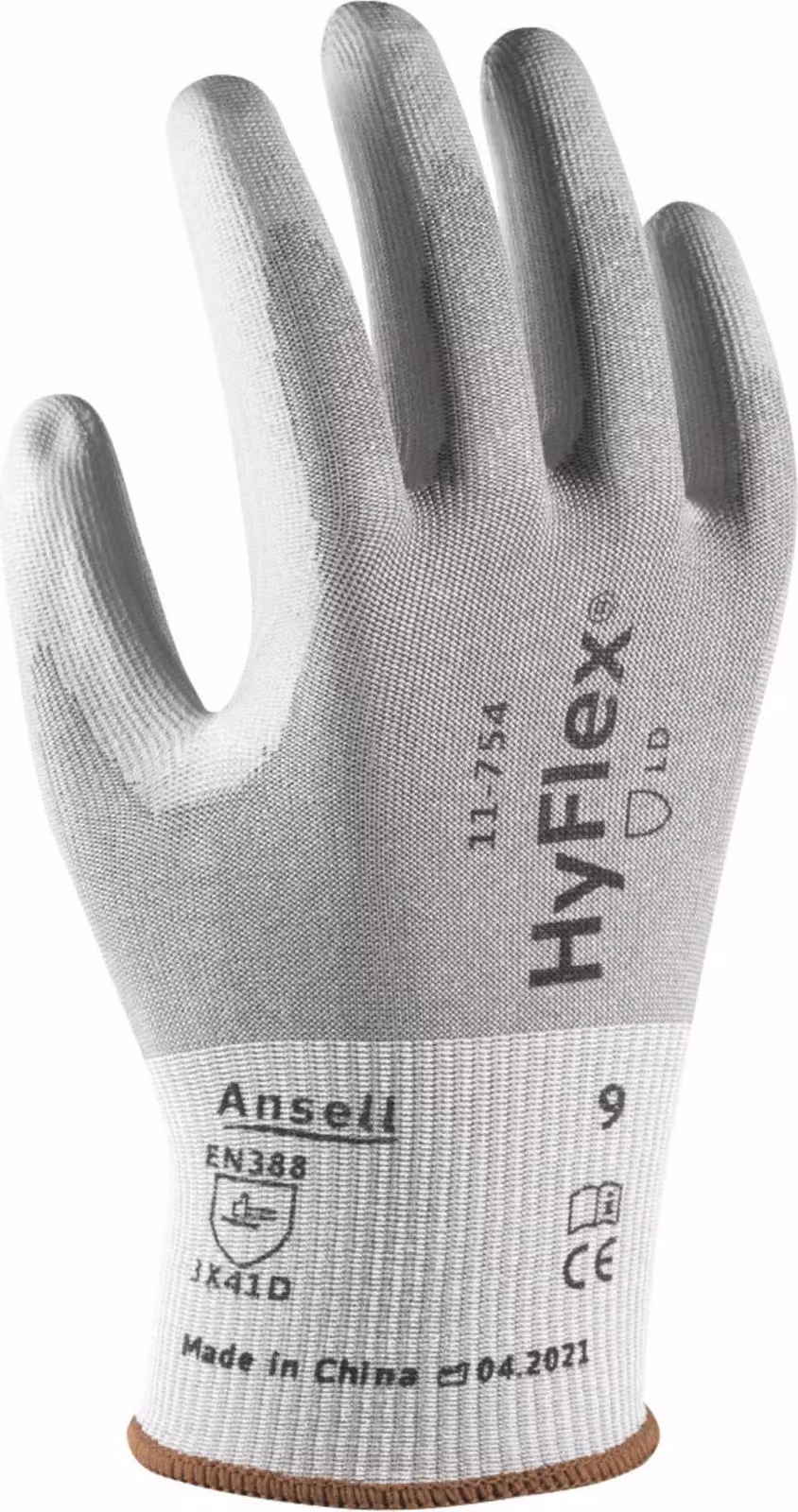 Coppia di guanti Ansell HyFlex 11-754, misura guanti: 8