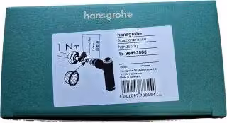 hansgrohe HG doccia estraibile Metris cromo