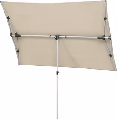Ombrellone Schneider Novara, naturale, circa 190 x 140 cm, rettangolare